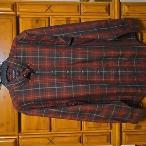 Brooks Brothers flannel wool/cotton blend shirt